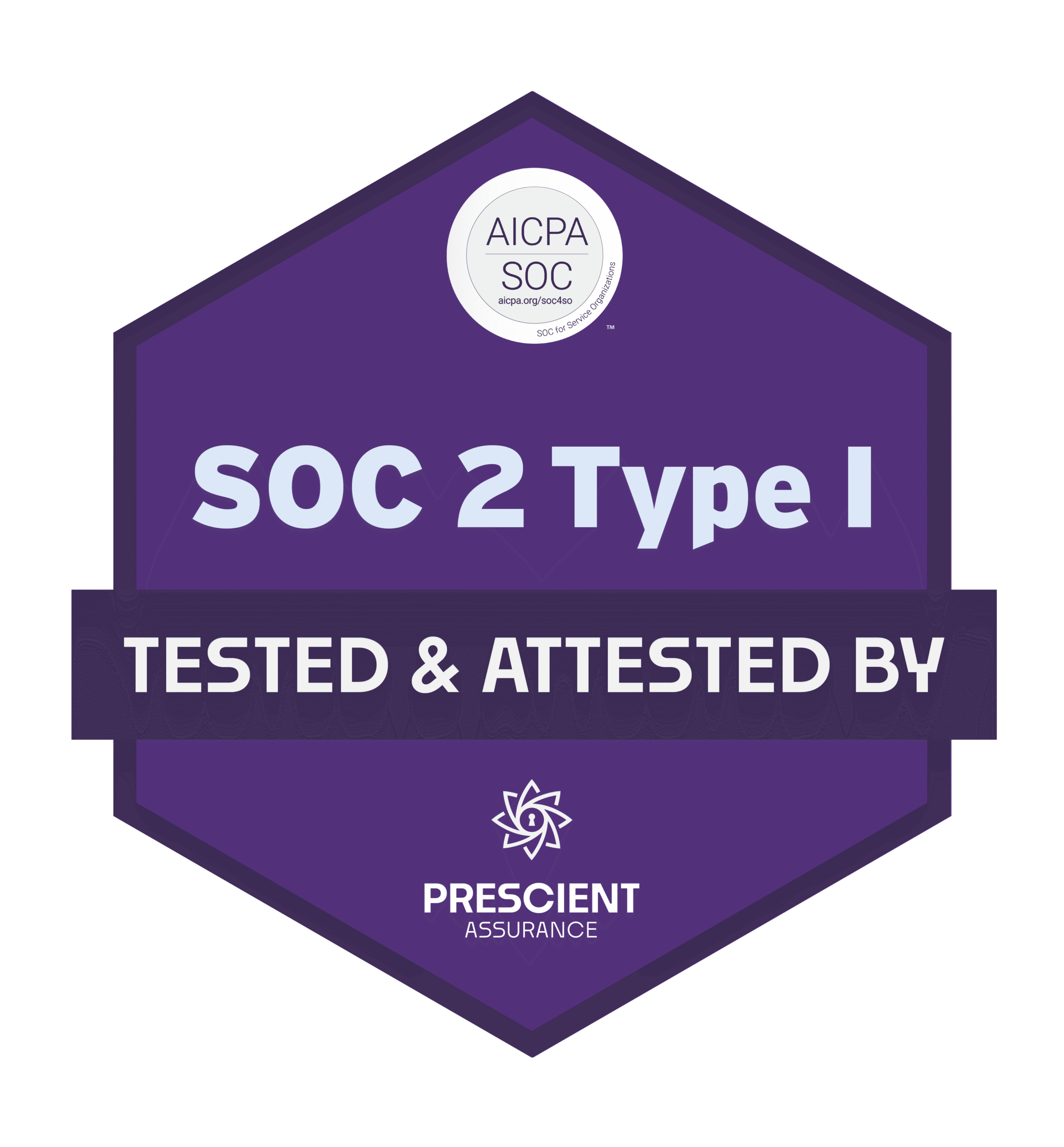 SOC 2 Type 1 Badge